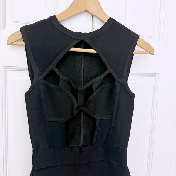 House of CB Black Aravena Bandage Dress - Picture 5 of 9